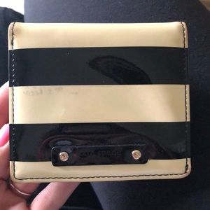 Kate Spade black and cream wallet
